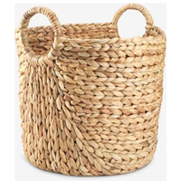 Panier de rangement pour jouets en jacinthe d'eau, fait main, de luxe, écologique, durable, pour la crèche et les magasins de détail, vente en gros
