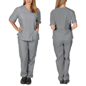 Custom High Quality Women's <b>Scrub</b> Uniform Comfortable Hospital Wear with Soft Spandex Medical <b>Body</b> Suits for Women <b>Scrubs</b> - Product Image 4