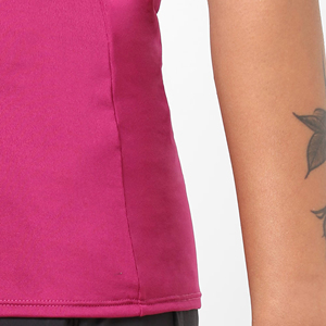 T-shirts de sport pour femmes à manches courtes, respirants, séchage rapide, couleur unie, avec logo personnalisé OEM, collection 2026 - Product Image 6