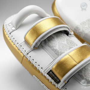Equipo de MMA, Almohadillas de Entrenamiento de Artes Marciales Personalizadas, Almohadillas de Enfoque para Muay Thai y Kick Boxing, Almohadillas de Espuma de Alta Densidad con Doble Correa, Almohadillas de Mano para Entrenamiento - Product Image 4
