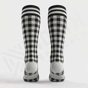 Women <b>Tight</b> Compression Polyester Nylon Running Socks Athletic Sports Support Breathable Moisture Wicking Pro Customized Color - Product Image 2