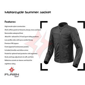 Chaqueta Textil de Motocicleta para Hombre, Nueva Colección de Verano, Chaqueta Protectora de Malla para Motociclistas, Chaqueta de Cordura Personalizada - Product Image 4