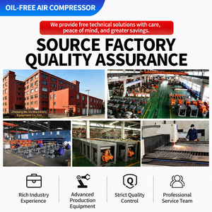Compressore d'aria a vite a magneti permanenti integrati da 15kW a frequenza variabile, compressore d'aria di livello industriale per officine e fabbriche. - Product Image 5