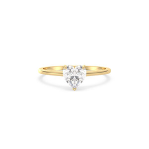 Anillo de Compromiso REYES con Diseño Clásico en Forma de Corazón, Moissanita de 1.06 Quilates para Mujer, Certificado GRA, Plata de Ley 925 - Product Image 2