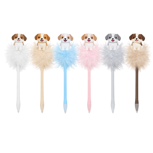 Popular Nicher <b>Dog</b> Lover Doggy Animal <b>Light</b>-Up LED Gift Impulse Party Office Plastic Gel Pen Novelty Customizable - Product Image 2