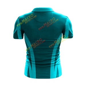 Textil suave sublimado sin botón de alta calidad personalizado para camisa Polo camisa informal transpirable con el logotipo de su marca - Product Image 6