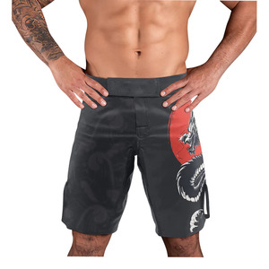 MMA <b>Shorts</b> Custom Design Sublimated Print Breathable Quick Dry Stretch Front Back Logo Unisex Gym Training UFC Grappling - Product Image 6