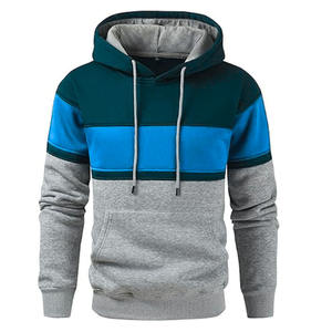 Sweat-shirt et hoodie pour homme, manches longues, tissu respirant, design pull-over, logo et impression personnalisés. - Product Image 4