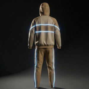 Ensemble de survêtement coupe-vent de haute qualité pour hommes, tenue de jogging fitness, USA Europe MALUZA INDUSTRIES - Product Image 3