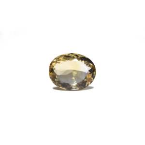 Handcrafted 7.2 Carat Natural Citrine Loose Gemstone Oval Cut for Fine Jewelry - Product Image 1