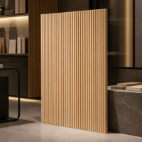 Panel de Pared Acanalado de WPC Arquitectónico, Revestimiento de Madera Compuesta Sostenible para Soluciones de Proyectos Globales