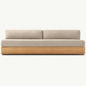 Teak <b>wood</b> <b>sofa</b> made of teak <b>wood</b> with soft and durable foam for indoor use that is durable and of good quality - Product Image 1