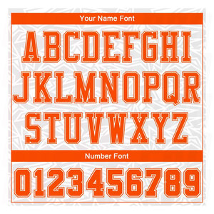 Maillot de basket personnalisé blanc et orange à col rond, sans logo, sans manches, sublimation, anti-humidité, séchage rapide - Product Image 2