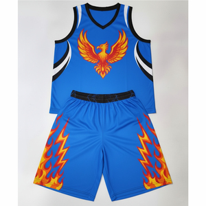 Maillots de basket-ball Laker personnalisés en gros, légers, certifiés BSCI, uniformes imprimés de haute qualité, ensembles grande taille 2024 - Product Image 1