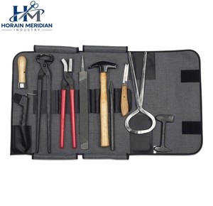Ensemble complet d'outils d'entretien des sabots de cheval pour les ferrailleurs, le toilettage équin, le sablage et la coupe professionnelle des sabots - Product Image 5