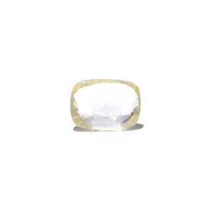 Loose 5.6 Carat Handcrafted Yellow Sapphire Gemstone for Fine Jewelry - Product Image 1