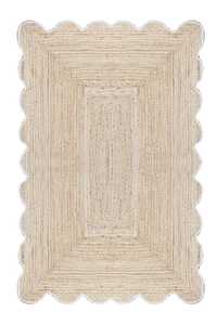 Tapis de sol en jute naturel sur mesure, grand format, minimaliste, pour chambre d'hôtes et couloir - Product Image 2