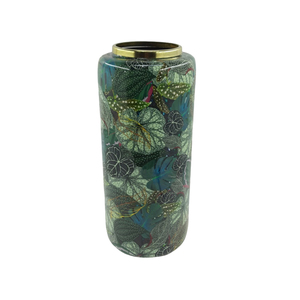 Vase décoratif en métal blanc de qualité supérieure avec motif d'arbre pour arrangement floral et décoration intérieure - Product Image 6
