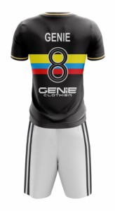 Camiseta de Fútbol Personalizada para Hombre, 100% Poliéster, Sublimada, Impresión por Transferencia de Calor, Secado Rápido, Manga Corta, Logotipo Personalizado, Múltiples Posiciones - Product Image 5