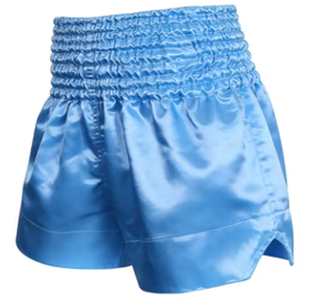 Pantalones Cortos de Boxeo de Poliéster/Algodón con Estampado por Sublimación y Ribete Dorado, con Flecos, Unisex, para Adultos, Ropa de Artes Marciales, Holgados - Product Image 4