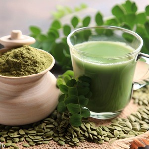 Poudre de feuilles de Moringa pour la vente en gros, produit à base de plantes, poudre verte naturelle pour ingrédient alimentaire et marchés de détail - Product Image 6