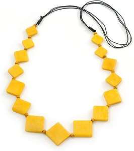 Collar de Cuentas de Resina Ecológicas Versátiles de Primera Calidad, Joyería de Moda de Estilo Clásico - Product Image 1