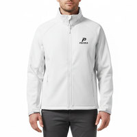 Veste softshell d'hiver moderne à capuche, fermeture éclair sur le devant, résistante au vent, respirante, légère, pour le travail en plein air, la randonnée, la marche, décontractée