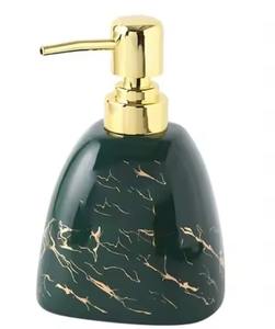 Distributeur de savon liquide en marbre pour hôtel, pompe à savon pour comptoir de salle de bain - Product Image 2