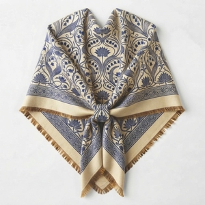 Bulk Wholesale Soft Acrylic Knitted Shawl Cape Ladies Winter Warm Button Shawl Wrap Custom Pattern Logo OEM Manufacturer Direct - Product Image 4