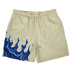 Pantalones Cortos de Verano para Hombre, Ecológicos, Impermeables, Transpirables, de Malla, para Gimnasio, Correr, Secado Rápido, Casuales, Holgados, para Playa y Uso Diario - Product Image 4