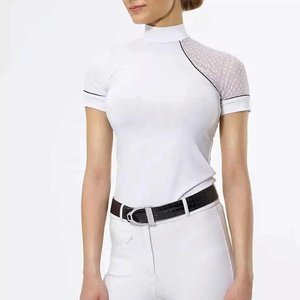 New Arrival Women's High-quality Durable Apparel Equestrian Base Layer Horse Riding Skinny Button Horse Protection Athletic - Product Image 6