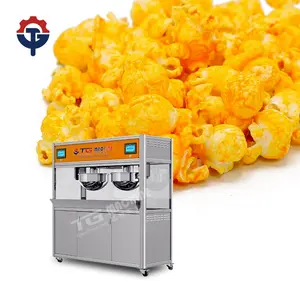 Fabrik-direktverkauf Popcorn-Maschine auf Ständer verschiedene Geschmacksrichtungen Popcorn-Maschine Maschine gewerbe gießen Popcorn