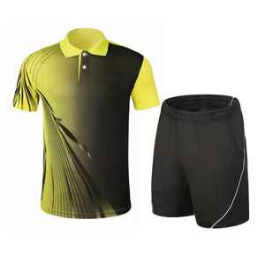 Maillot et short de tennis de bonne qualité et à séchage rapide, vêtements de badminton et de tennis de table, vêtements de sport confortables - Product Image 6