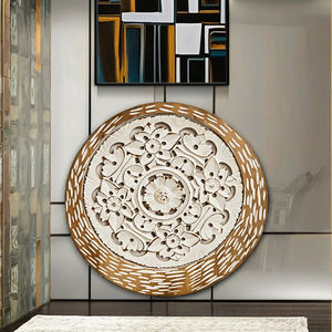 Arte Mural de Madera de Lujo con Diseño Floral - Arte para Exteriores Hecho a Mano, Impermeable y Ecológico - Product Image 5