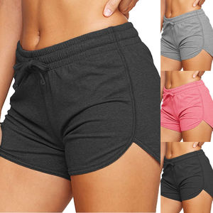 Shorts Deportivos Suaves para Mujer con Cordón Elástico, Color Personalizado, para Entrenamiento de Glúteos, para Verano - Product Image 5