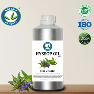 Industrial Grade 1 KG Hyssop <b>Essential</b> <b>Oil</b> Pure Hyssopus Officinalis Bulk Natural Steam Distilled <b>Oil</b> - By Katyani Exports India - Product Image 5