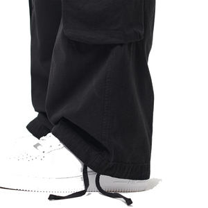 Pantalon cargo utilitaire ample et respirant en coton Ripstop pour homme, teint en pièce, multi-poches, style streetwear, durable et personnalisé - Product Image 6