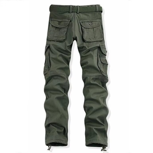 กางเกงขายส่งไซส์ใหญ่และกางเกงยีนส์แบบมี 6 กระเป๋า กางเกงคาร์โก้ผู้ชายแบบ OEM - Product Image 2