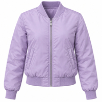 Blouson Bomber Décontracté Femme Personnalisé Haute Qualité 2026 – Vêtement d'Hiver Streetwear en Toile Taille 4XL – Prix de Gros OEM