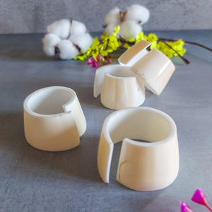 Good price seashell napkin <b>ring</b> <b>conch</b> shell napkin holder <b>rings</b> for wedding event party decoration - Product Image 1