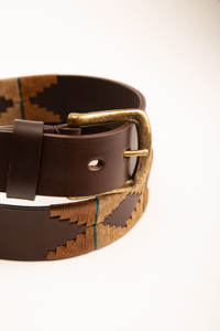 Ceintures en cuir véritable pour l'équitation décontractée avec boucle à ardillon personnalisée en alliage de zinc - Ceinture Gaucho argentin à longueur sur mesure - Product Image 5