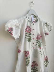 Comfortable 100% Pure Cotton Boho <b>Maxi</b> <b>Dress</b> for Women Fancy Floral Printed Bulk <b>Dress</b> Fit and Flare <b>Dress</b> Bulk India Export - Product Image 2