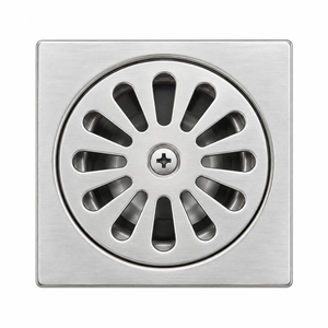 2 Inch Stainless Steel Square Floor <b>Drain</b> for <b>Bathroom</b> Washroom Hotel Apartment - Product Image 1