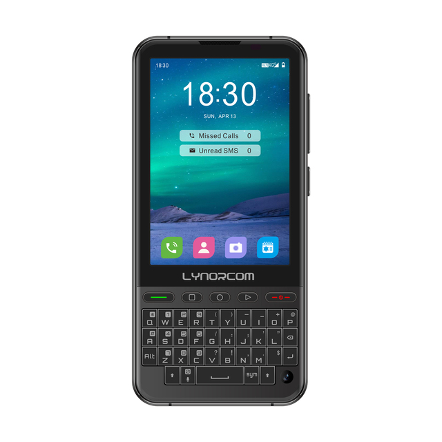 Dual SIM Android Smartphone with QWERTY Keyboard, 3.54" HD Screen, Quad-core LTE 3G/4G, Unlocked,