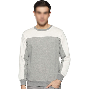 Sweat-shirt d'hiver épais en molleton pour homme, personnalisable avec logo, en coton brossé chaud, col rond, pull-over pour homme - Product Image 1