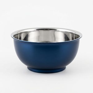 Tazón para Sopa de 16 cm, Hecho a Mano, en Acero Inoxidable SS304, Color Azul Medianoche, para Decoración del Hogar y Hoteles - Product Image 1