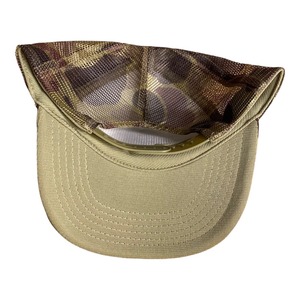 Venta al por mayor de 5 paneles sombrero de camionero Retro camuflaje espuma Gorras cuerda Snapbacks ala plana logotipo personalizado deportes caza de moda - Product Image 6