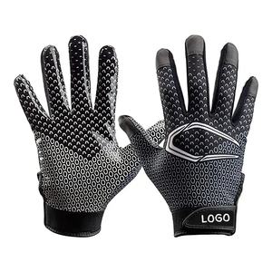 El mejor proveedor, guantes transpirables de alta resistencia para fútbol americano, guantes de fútbol americano de nuevo estilo - Product Image 1