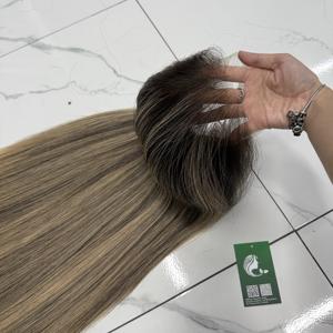 Cabello Humano Virgen Vietnamita Liso con Mechas Balayage, Extensiones de Cabello Natural Remy - Product Image 3