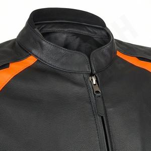 Veste de moto en cuir véritable pour homme de qualité supérieure, nouvelle arrivée, vestes de moto d'hiver, protections amovibles, personnalisables - Product Image 4